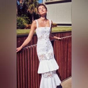 Alexis Lyssa Dress White - XS - NWOT